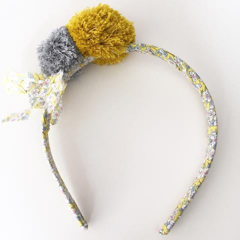 Nini La Duchesse Pom Pom Headband SS17