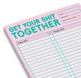 Get Your Shit Together Pad (Pastel Version)