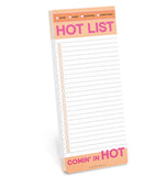 Hot List Make-a-List Pad