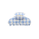 Sweetheart Clip in Daisy Blue Picnic (Pre Order)