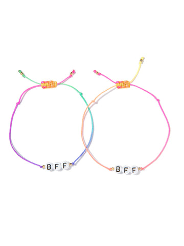 BFF BRACELET SET (RAINBOW)