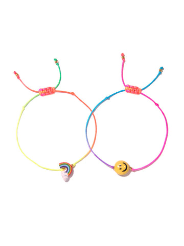 RAINBOW SMILE BRACELET SET