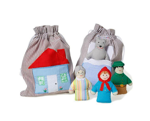 oskar&ellen Red Riding Hood Story Bag