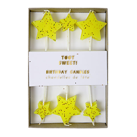 Meri Meri Toot Sweet Star Candles